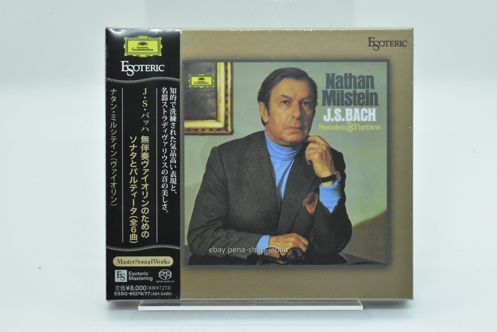 ESOTERIC, NATHAN MILSTEIN-BACH: SONATAS & PARTITAS FOR SOLO VIOLIN-2 HYBRID SACD