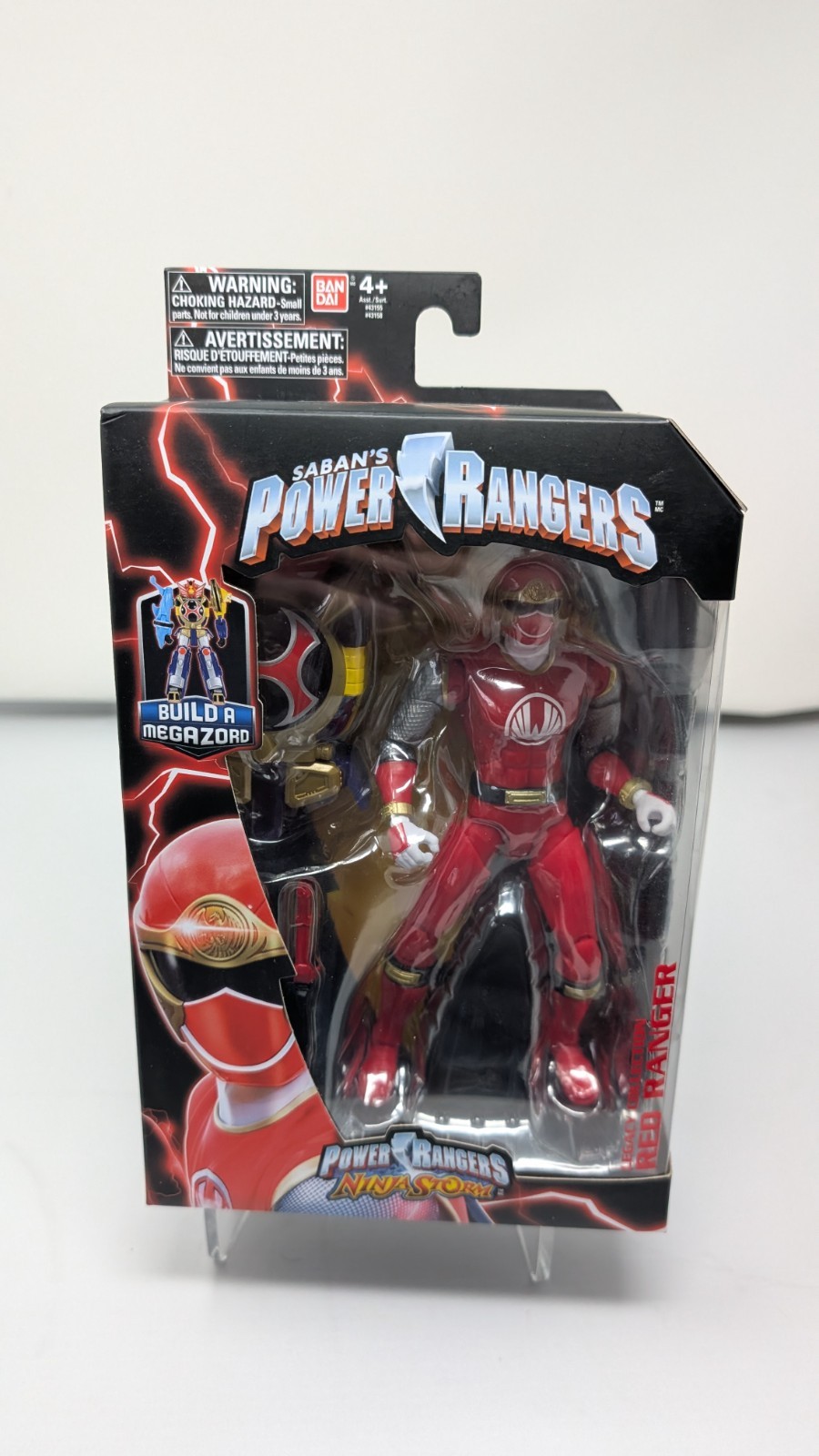 Power Rangers Legacy Collection Ninja Storm Red Ranger (See Photos)