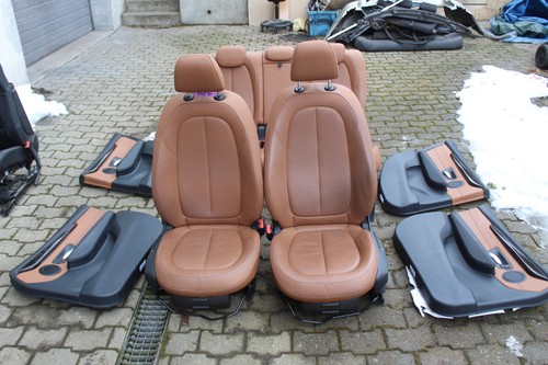 LEDERAUSSTATTUNG  Original + BMW 2er F45 Active Tourer Leder Dakota Sattelbraun