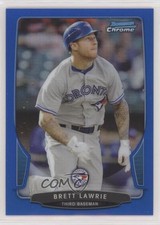 2013 Bowman Chrome Blue Refractor 2/250 Brett Lawrie #153 0n8