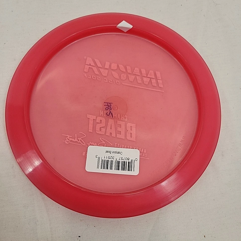 INNOVA CHAMPION BEAST 173 G Disc Golf Barry Shults Distance Driver 10|5|-2|2 - Image 4 of 4