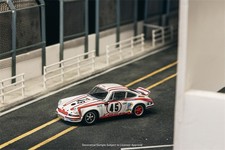 Schuco x Tarmac Works 1:64 911 Carrera RSR 2.8 24h Le Mans 1973 #45 Car