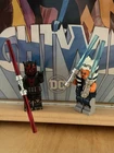 Lego Star Wars Ashoka and Darth Maul minifigure