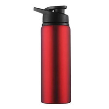 Triple Insulated Stainless Steel Water Bottle with Straw Flip Top Lid 600ml