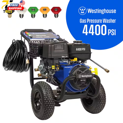 #ad WPX 4400 psi 4.2 GPM 420 CC Cold Water Gas Powered Triplex Pump Pressure Washer $1549.73