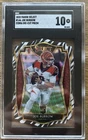 2020 Panini Select Joe Burrow Zebra Die Cut Prizm #146 Rookie SGC 10
