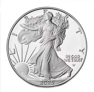#ad #ad 2025 American Silver Eagle First Eagle Privy 1 oz Brilliant Uncirculated $70.00