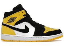 Jordan 1 Mid Yellow Toe Black 852542-071