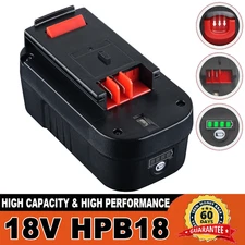 For Black and Decker HPB18 18 Volt 7.0Ah Li-ion Battery HPB18-OPE 244760-00 Pack