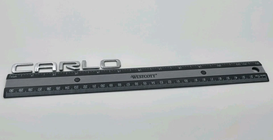 Chevrolet Monte Carlo 1995-1999 letras signo símbolo logotipo insignia emblema OEM Foto 2 de 3