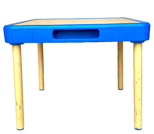 Vintage Fisher Price Child Size Table Furniture 1985 Arts & Crafts
