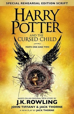 Harry Potter and the Cursed Child Parts One and Two Hardcover 2016.