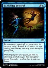 Banishing Betrayal 38 Secrets of Strixhaven Foil