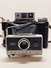 Vintage Polaroid Land Camera 360 With Dedicated Electronic Flash 365 1969-71
