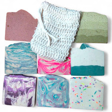 Soap Sampler 12 oz With Free Soap Saver Bag