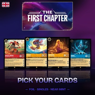 Disney Lorcana | The First Chapter - EN1 | Singles to choose from | Foil | NM