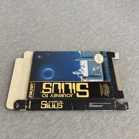 Journey to Silius (Nintendo NES, 1990) [Box Only]