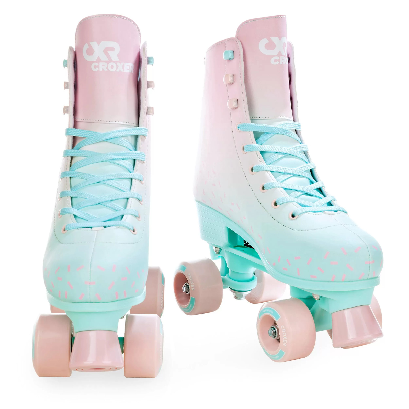 Patin à roulettes Sprinkly Croxer avec roues en polyuréthane souples et roulements ABEC7