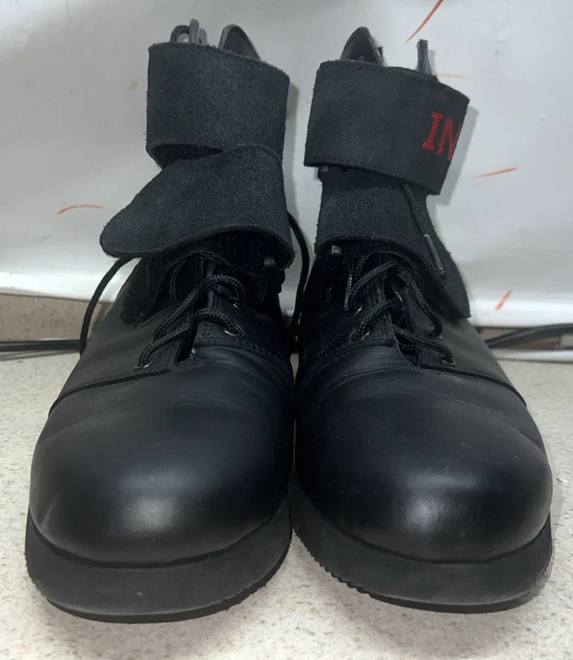 Inzer High-Top Power Shoes "The Pillar" Black Size 8 Men's - Image 3 of 4