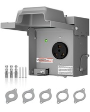 30 Amp RV Power Outlet Box NEMA TT-30R Weatherproof