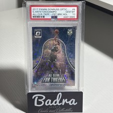 2017 Donruss Optic #4 Giannis Antetokounmpo - All Clear For Take Off - PSA 10 GM