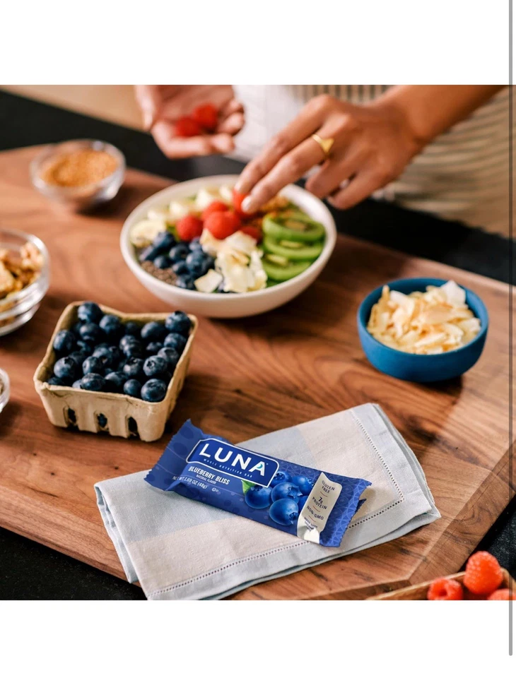 Barra LUNA - Pack Variedad - Sin Gluten - Sin OGM - 12 unidades. CADUCA 7/15/2025 Foto 4 de 4