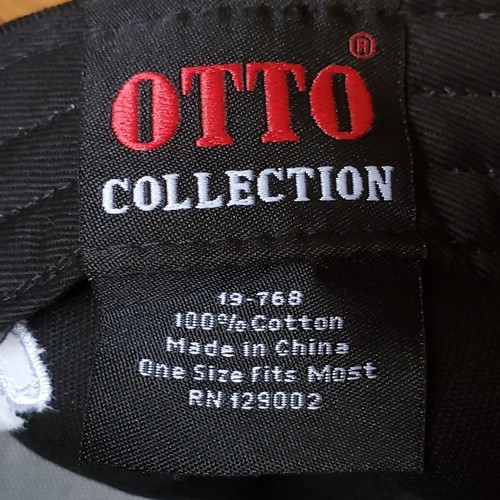 Cirrus Aircraft Hangar Nights Cap Hat 100% Cotton Black OSFM Adjustable OTTO - Picture 8 of 8