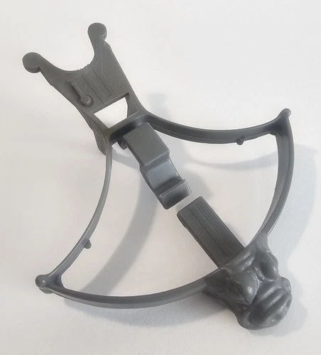 (1) vintage MOTU Grey Crossbow Mantenna Dragstor Weapon Part original accessory