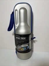 Metrokane Rabbit Wine Trek Portable Wine Bottle Cooler with Chiller Wrap New