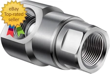 1 Inch FXF Heavy Duty Hose Reel Swivel with Grease Zerk - Hose Reel Parts Fittin