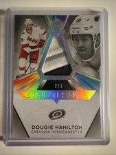 2019-20 Upper Deck The Cup Trilaterals Nice Patch Rare 2/3 TL-DH Dougie Hamilton