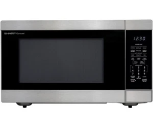 SHARP ZSMC2266KS 16.5 Inch Removable Turntable Oven, 1200W Countertop Microwave