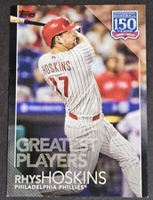 2019 Topps Greatest Seasons 150 Years Parallel /299 Rhys Hoskins Phillies