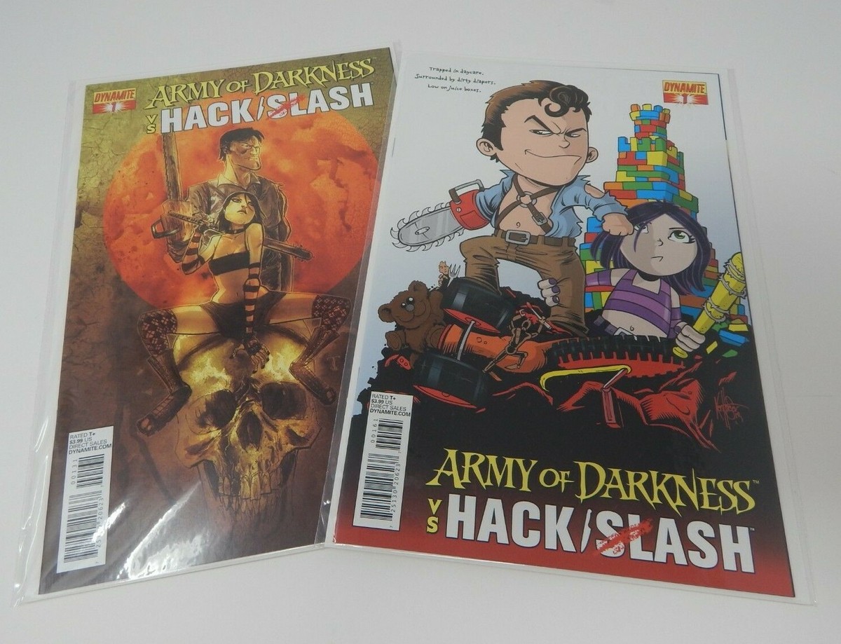 Army of Darkness vs Hack Slash (2013) #1 Lot of 4 | eBay