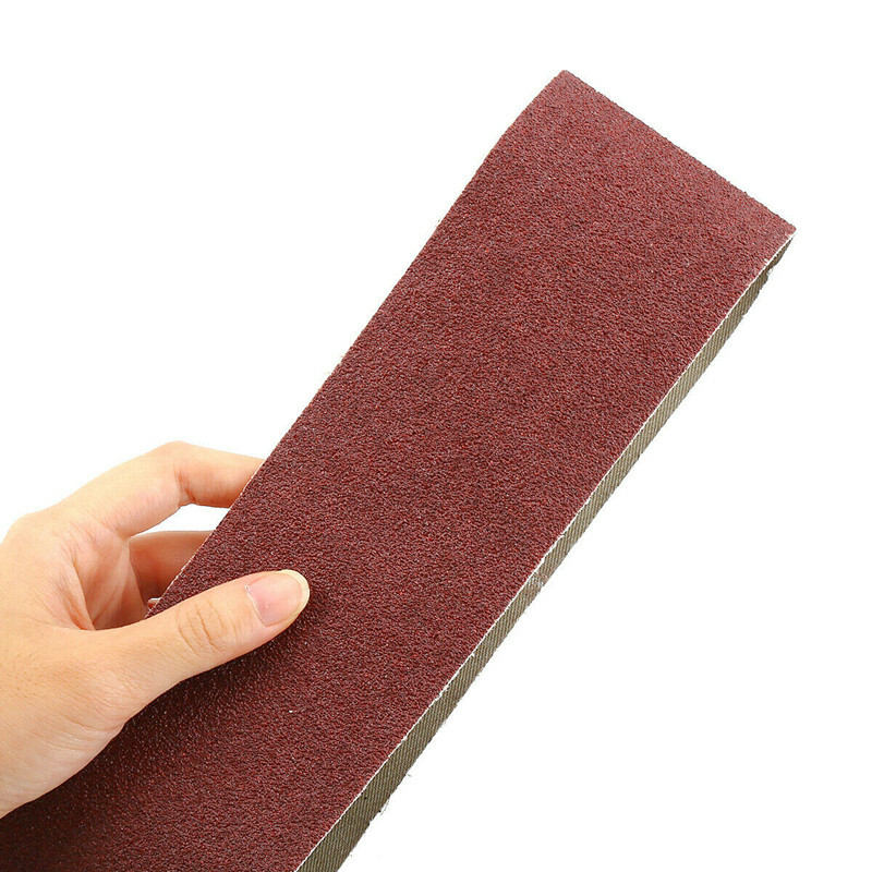 24Pack Sanding Belts 75mm x 533mm 60 80 120 Grit Belt Sander UK