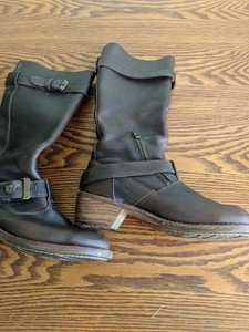 doc martens boots with buckles