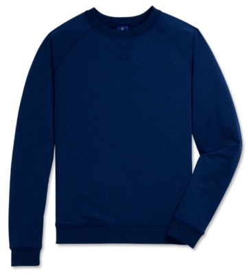 NEW FOOTJOY drirelease FRENCH TERRY CREWNECK PULLOVER SWEATER, NAVY, LARGE,  $155