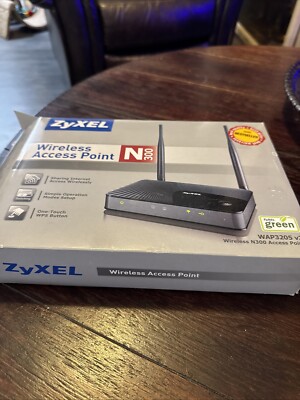 ZyXEL Communication WAP3205 v2 Wireless N300 Access Point NEW SEALED