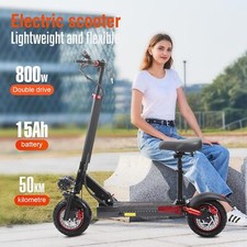 Freeboy Electric Scooter 48v 800W For Adult 10"Off Road Fat Tires Fast Speed US