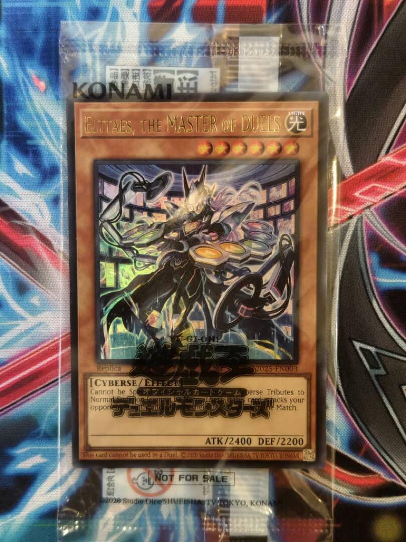 Yugioh ELTTAES, THE MASTER OF DUELS 2025-EN003 Ultra Rare