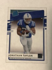 2020 Panini Chronicles Jonathan Taylor Donruss Clearly Rated Rookie RC 🔥🔥🔥