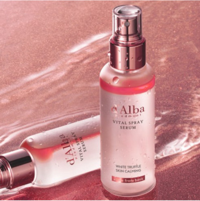 d'Alba White Truffle Vital Spray Serum Vegan Skin Calming 100 ml Relaxing Moist