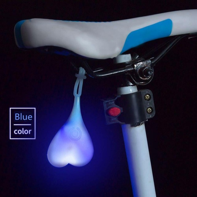 Bike Tail Balls Heart Light Bright Rear Back Front Headlight Testicles Lights eBay