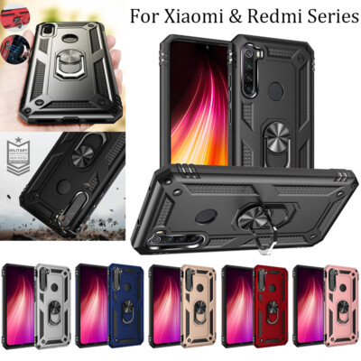 Handy Hülle Xiaomi 12 9SE Redmi Note 10 7 Pro Schutz Cover Halter Magnetic Ring