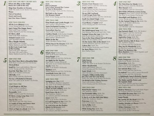 Bing Crosby Sings 96 of His Greatest Hits Reader Digest 8 MINT vinyl LPs BOX SET - Picture 4 of 10