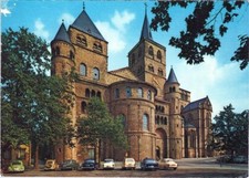 Postcard S  Cloud Sky Car Building Wheel Tree Vehicle Plant Window City AA00701