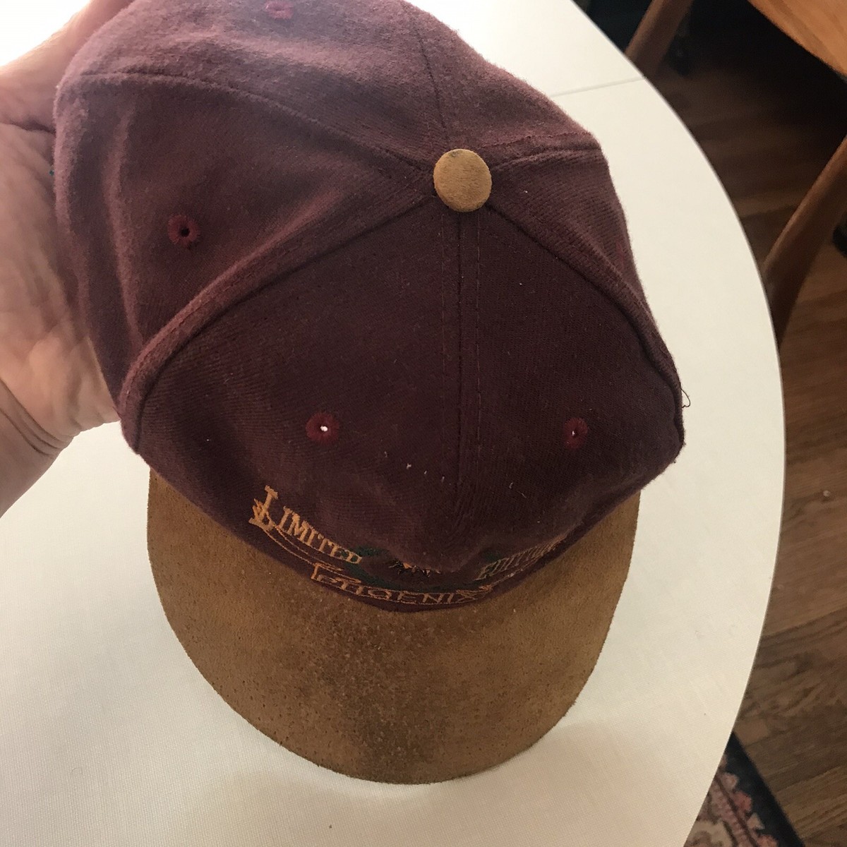 Vintage Phoenix Hat Limited Edition 90s Wool Leather | eBay