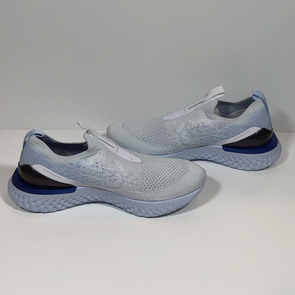 nike epic phantom react flyknit hydrogen blue