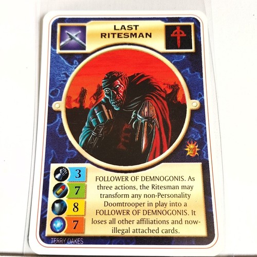 DOOMTROOPER CCG (GOLGOTHA)-- LAST RITESMAN --NM / MINT - 第 1/1 張圖片