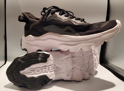 Sorel womens Kinetic Breakthru Day LaceSIZE US 12, Color Black/White